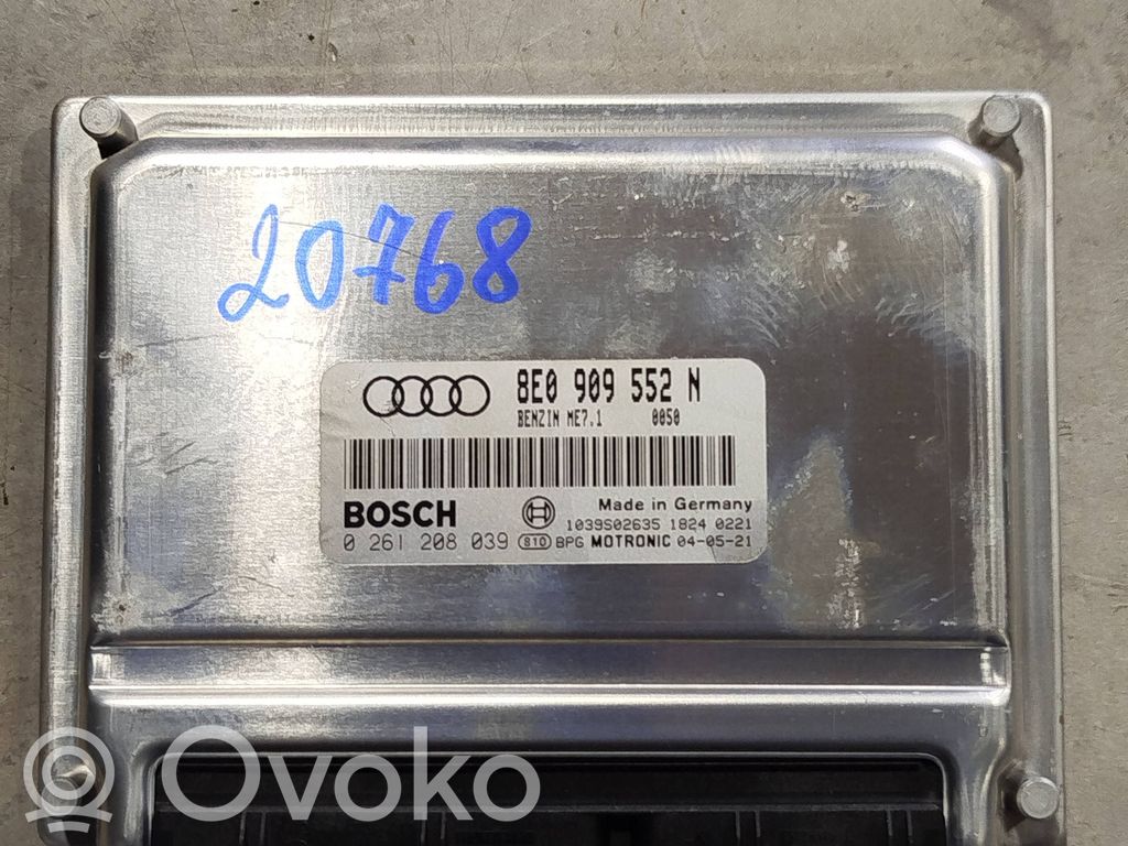 Audi A6 S6 C6 4F Engine control unit/module 