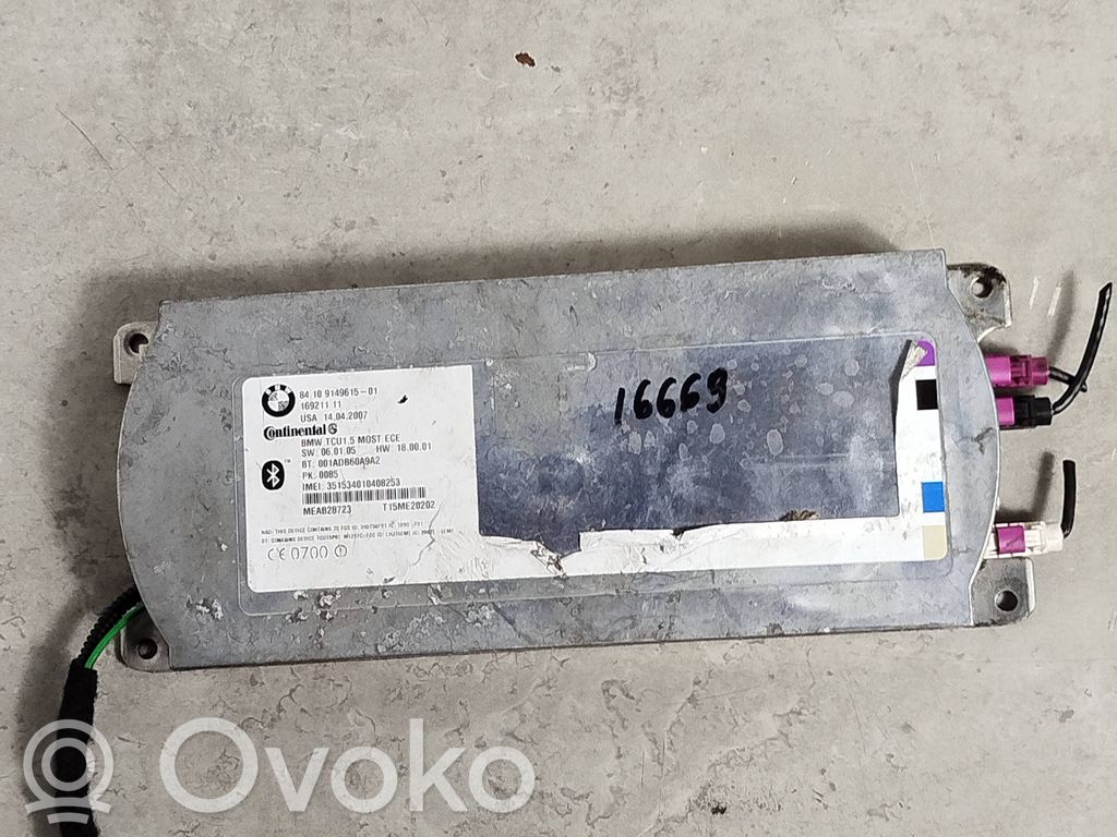 BMW 1 E81 E87 Bluetooth control unit module 