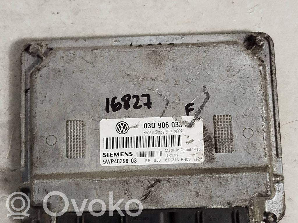 Engine control unit/module   03D906033F
