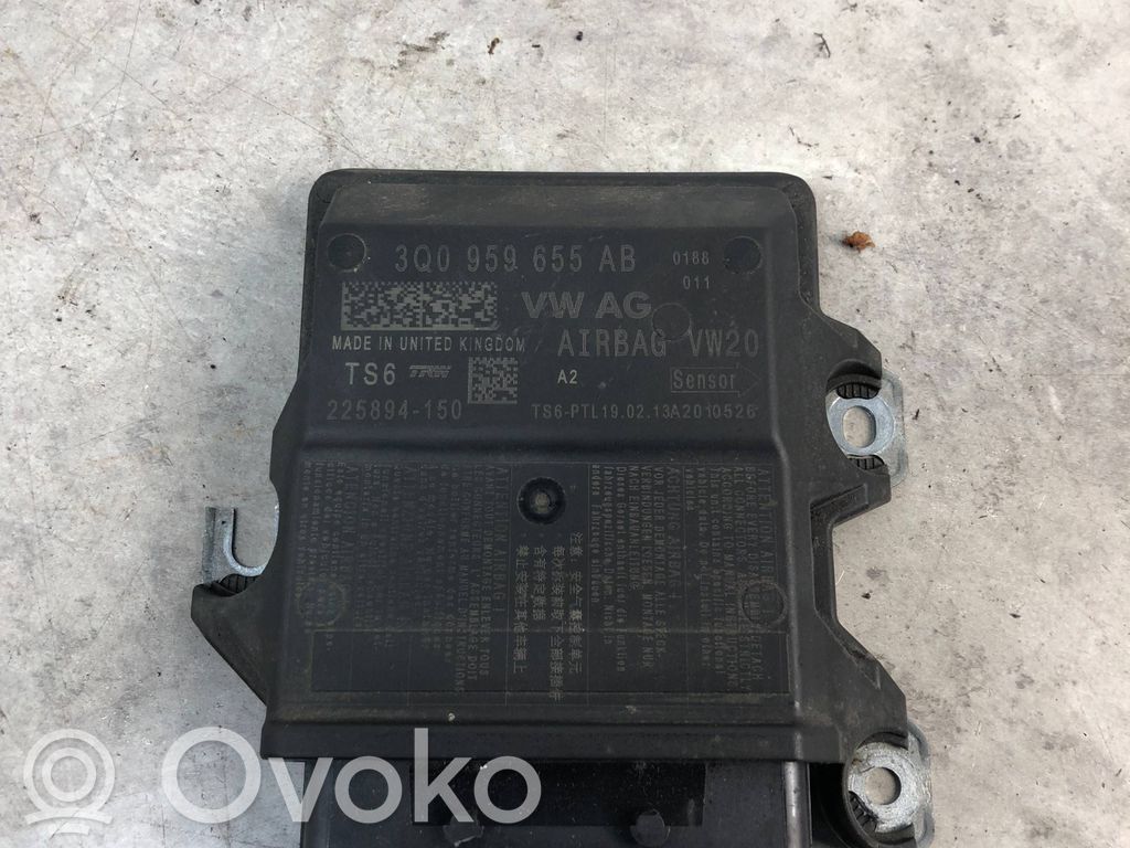 Skoda Octavia Mk3 (5E) Airbag control unit/module 