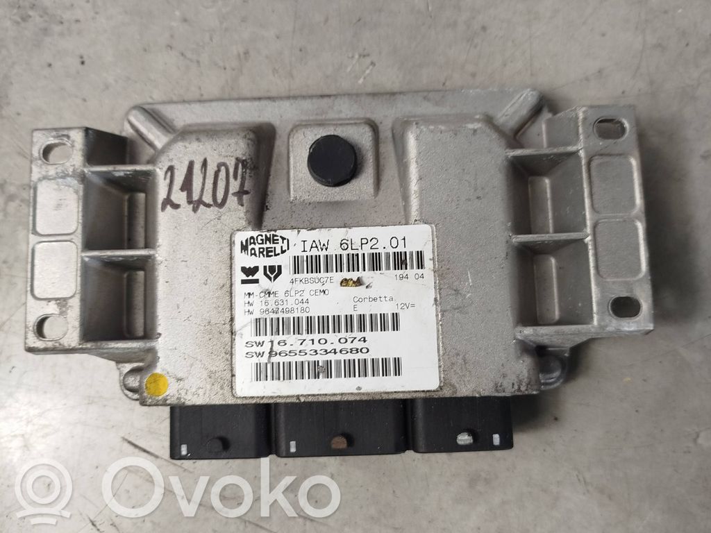 Peugeot 308 Engine control unit/module 