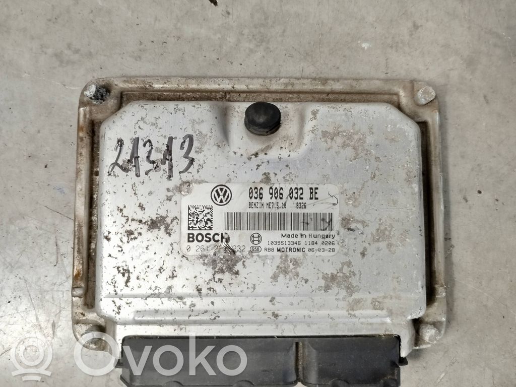Volkswagen Golf V Engine control unit/module 