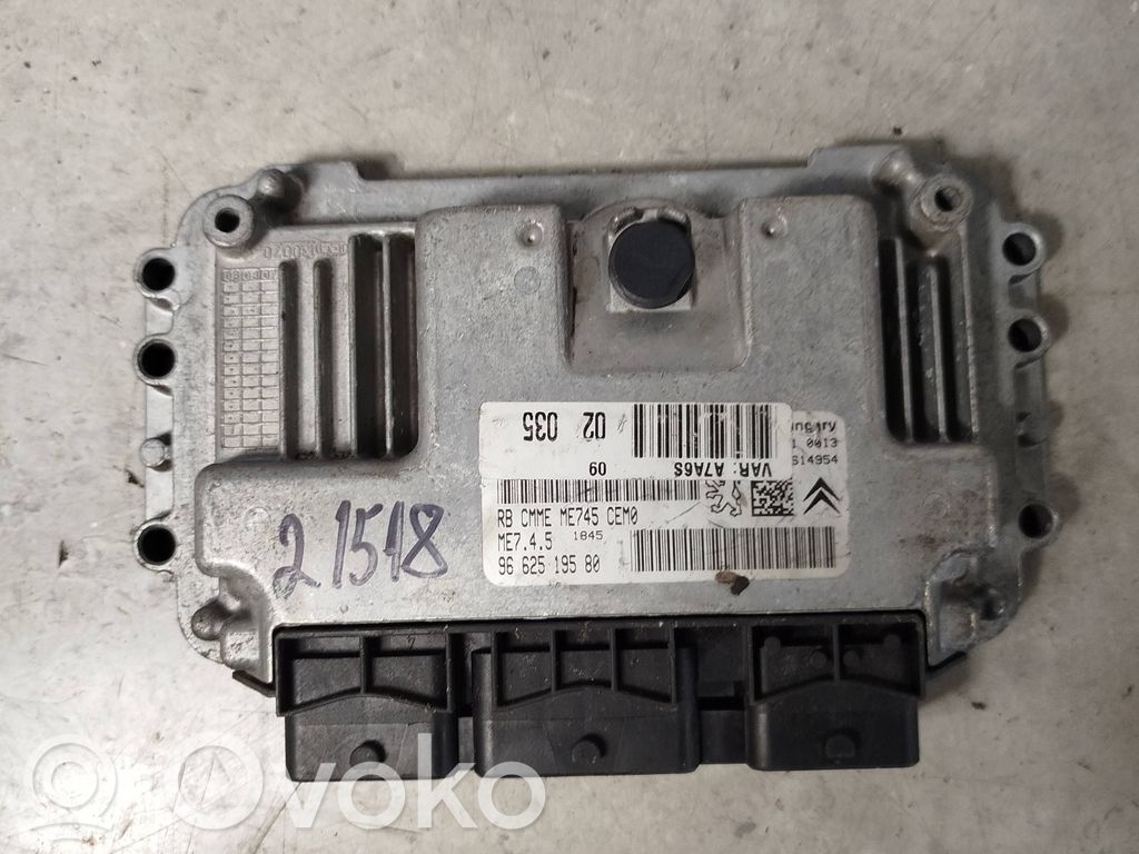 Peugeot 207 Engine control unit/module 