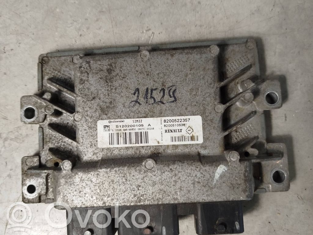 Engine control unit/module   8200522357,S1202001005A