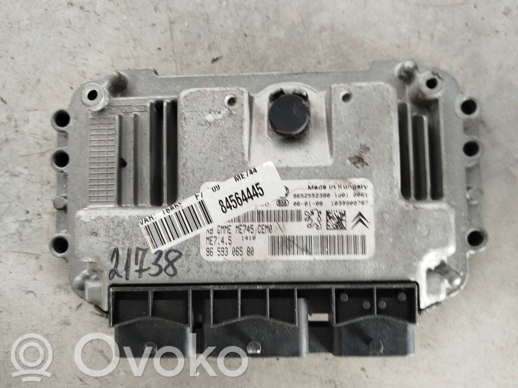 Peugeot 307 CC Engine control unit/module 