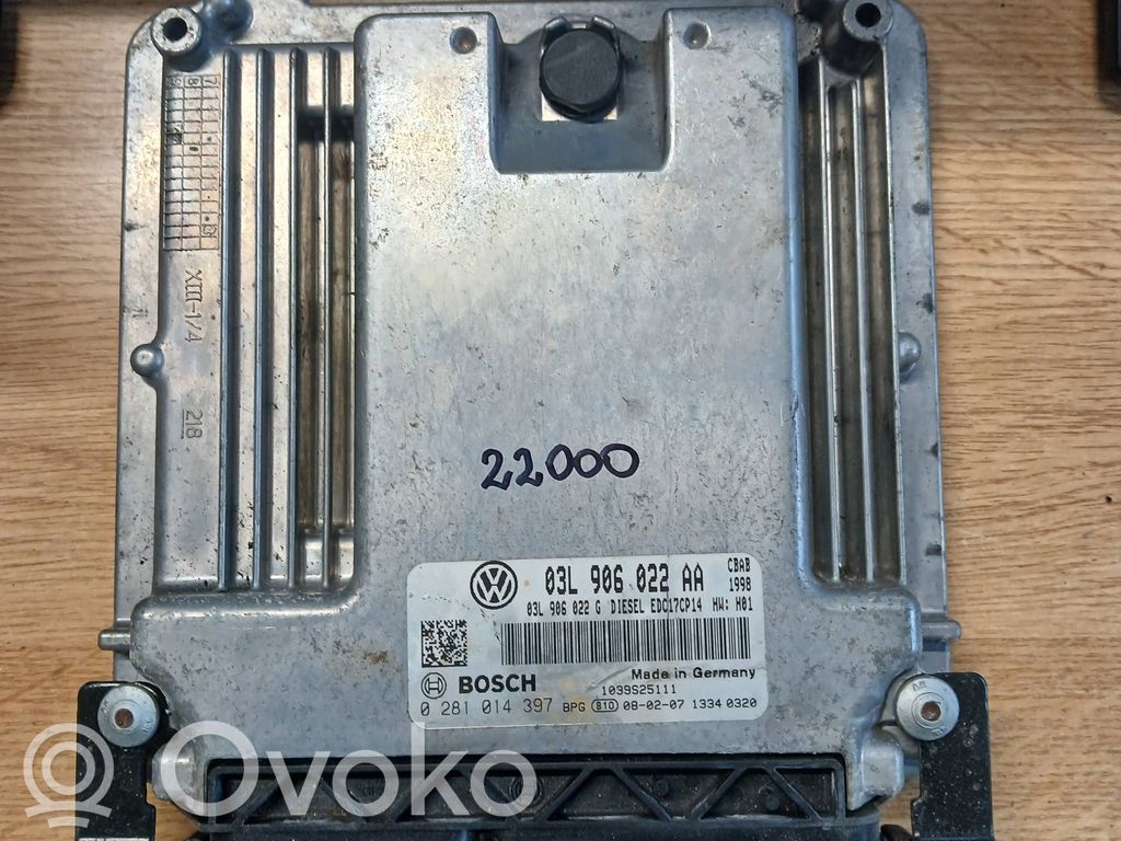 Volkswagen Tiguan Engine control unit/module 