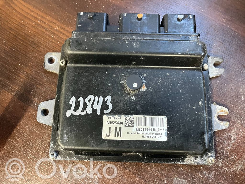 Nissan Micra Variklio valdymo blokas 