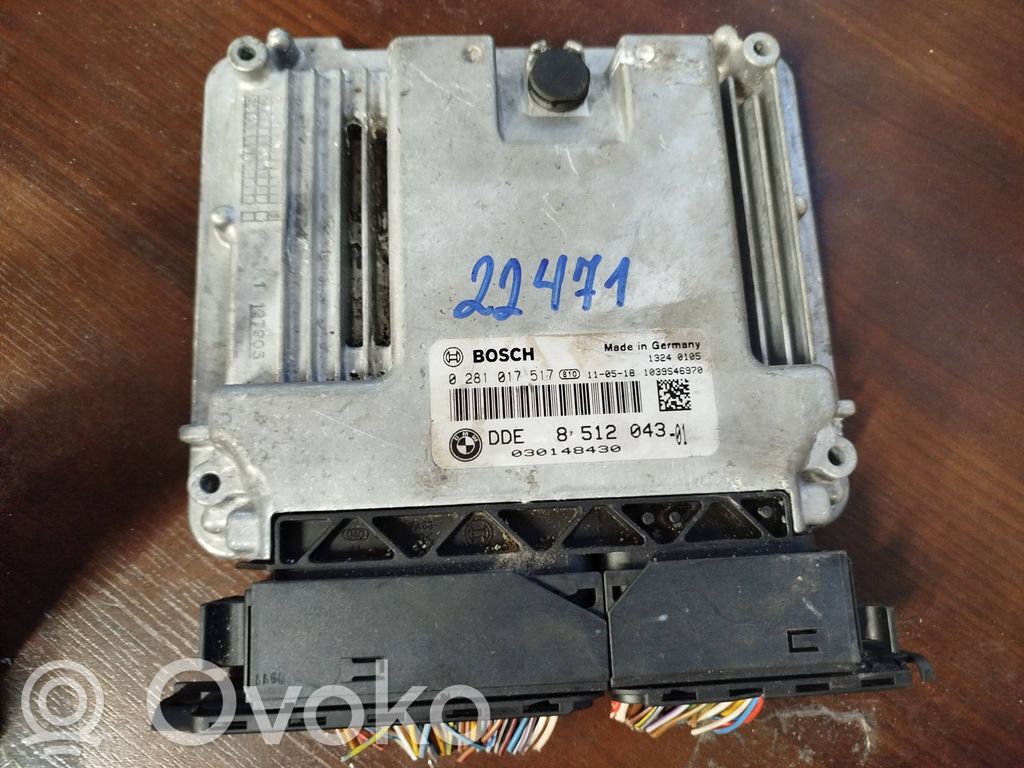 BMW 3 E90 E91 Engine control unit/module 