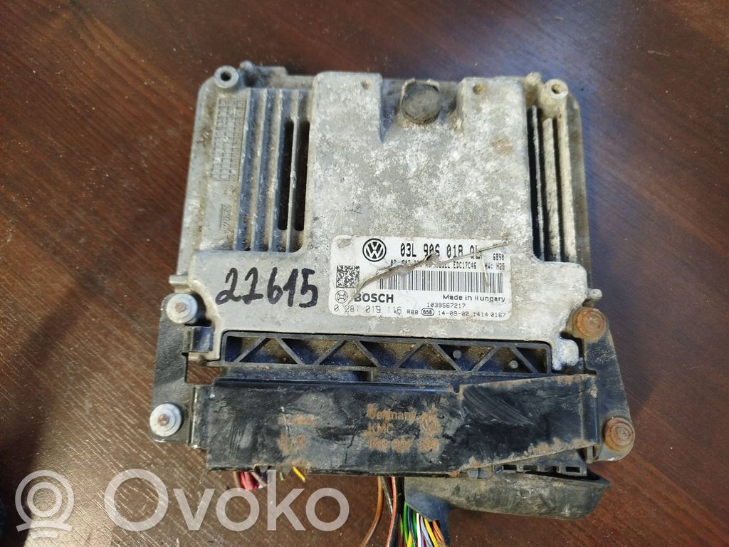 Skoda Yeti (5L) Engine control unit/module 
