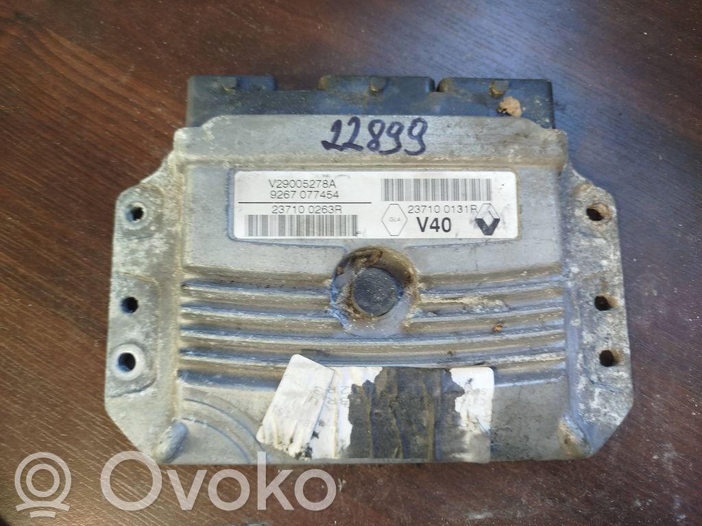 Renault Megane II Engine control unit/module 