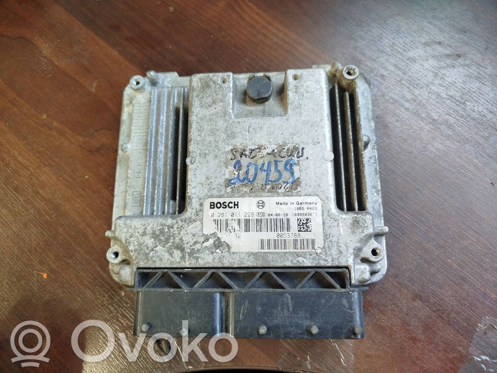 Engine control unit/module   0281011228