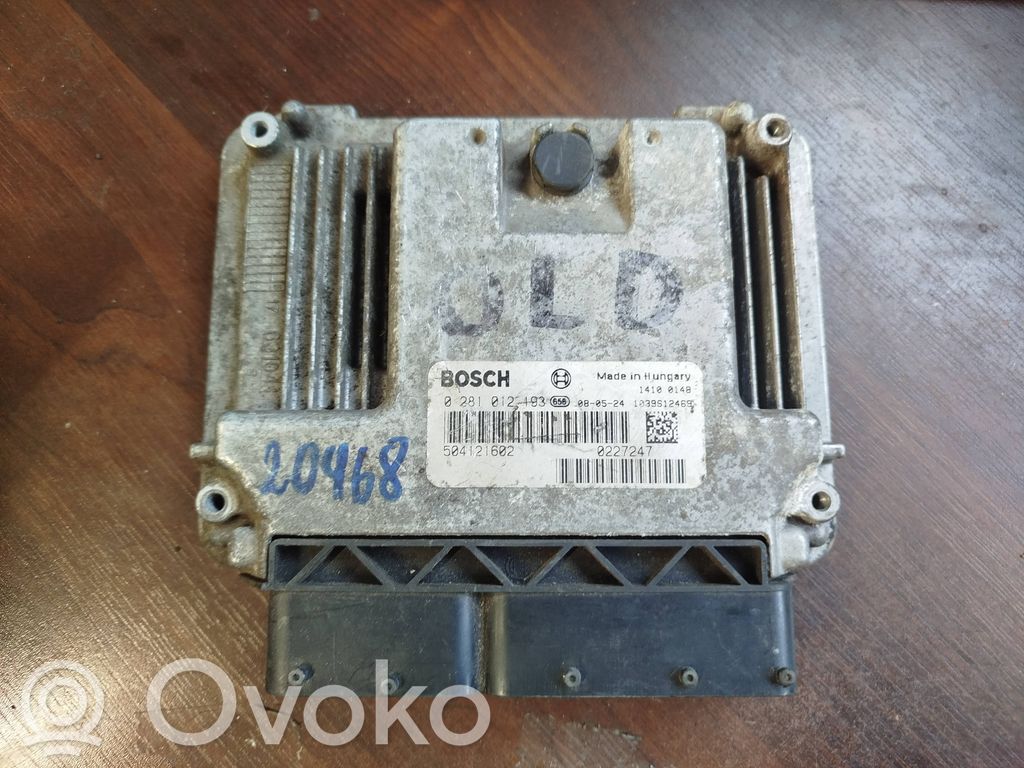 Peugeot 207 Engine control unit/module 