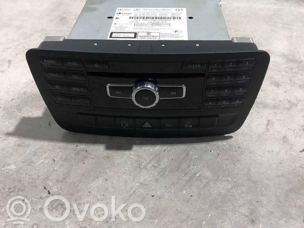 Mercedes-Benz A W176 Panel / Radioodtwarzacz CD/DVD/GPS 