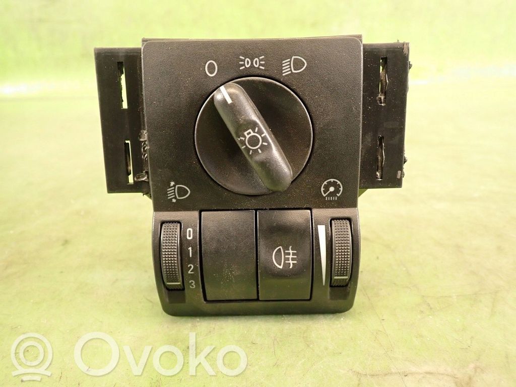 Opel Corsa C Bouton interrupteur de commande d'essuie-glace de phare 