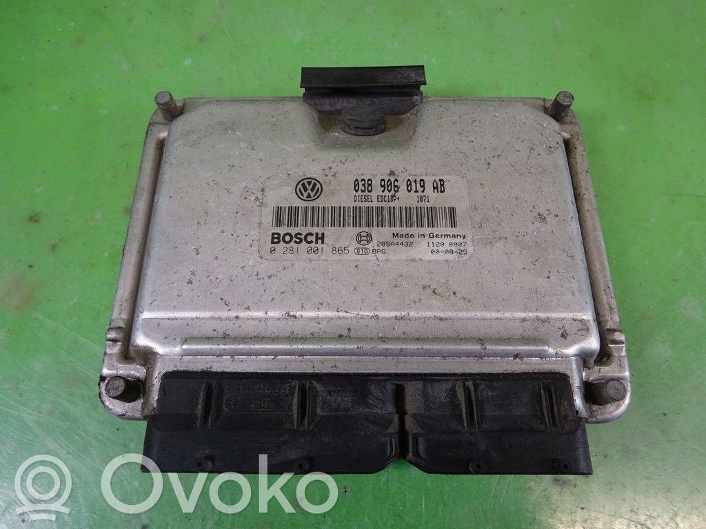 Engine control unit/module ECU   038906019AB