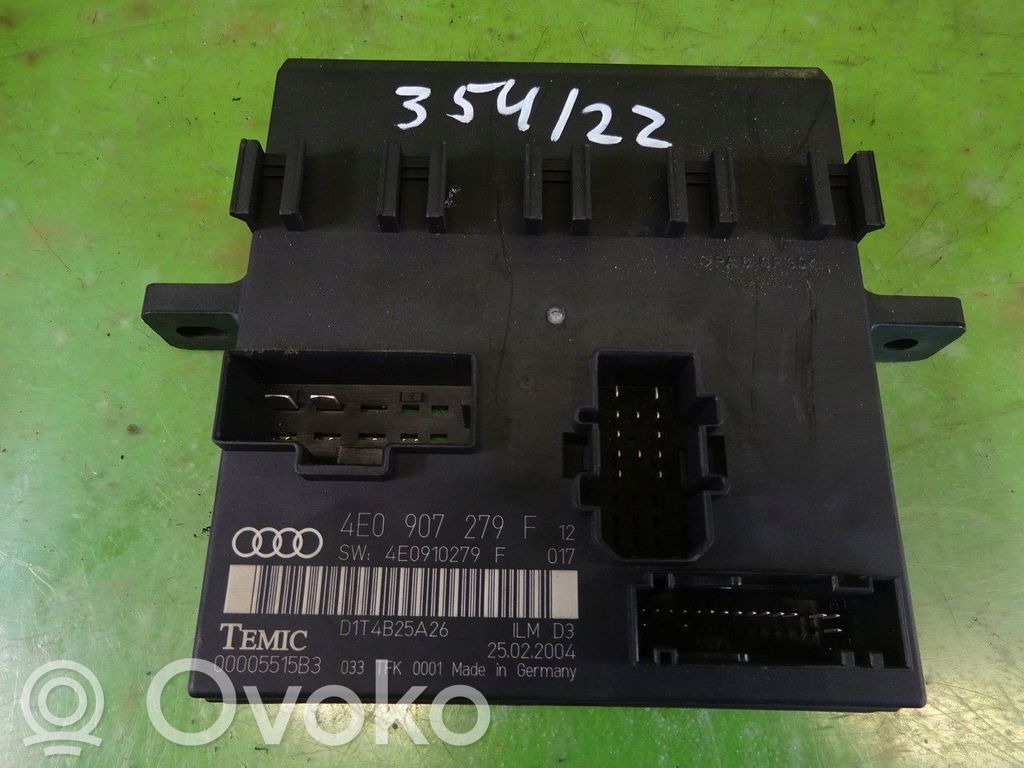 Audi A8 S8 D3 4E Xenon valdymo blokas 