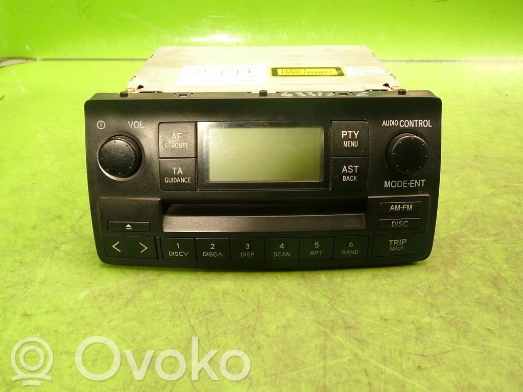 Toyota Corolla E120 E130 Unitate principală radio/CD/DVD/GPS 