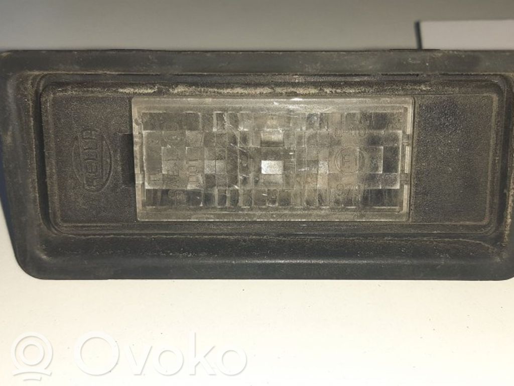 Peugeot 307 Éclairage de plaque d'immatriculation 