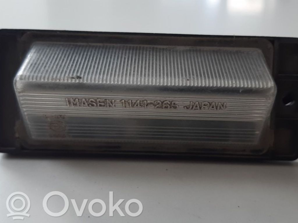 Mitsubishi Lancer Éclairage de plaque d'immatriculation 