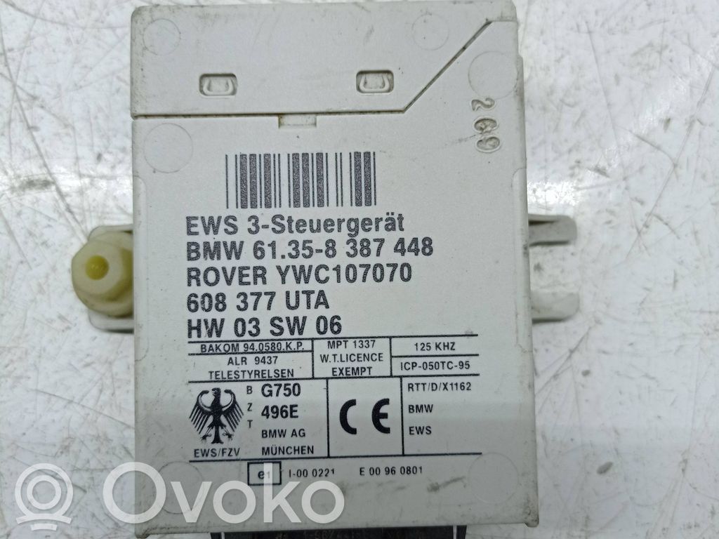 BMW 5 E39 Immobilizer control unit/module 