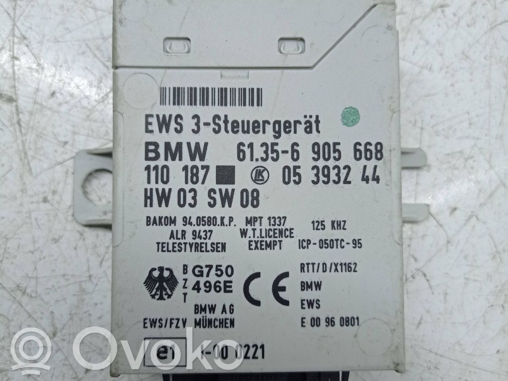 Immobilizer control unit/module   6905668