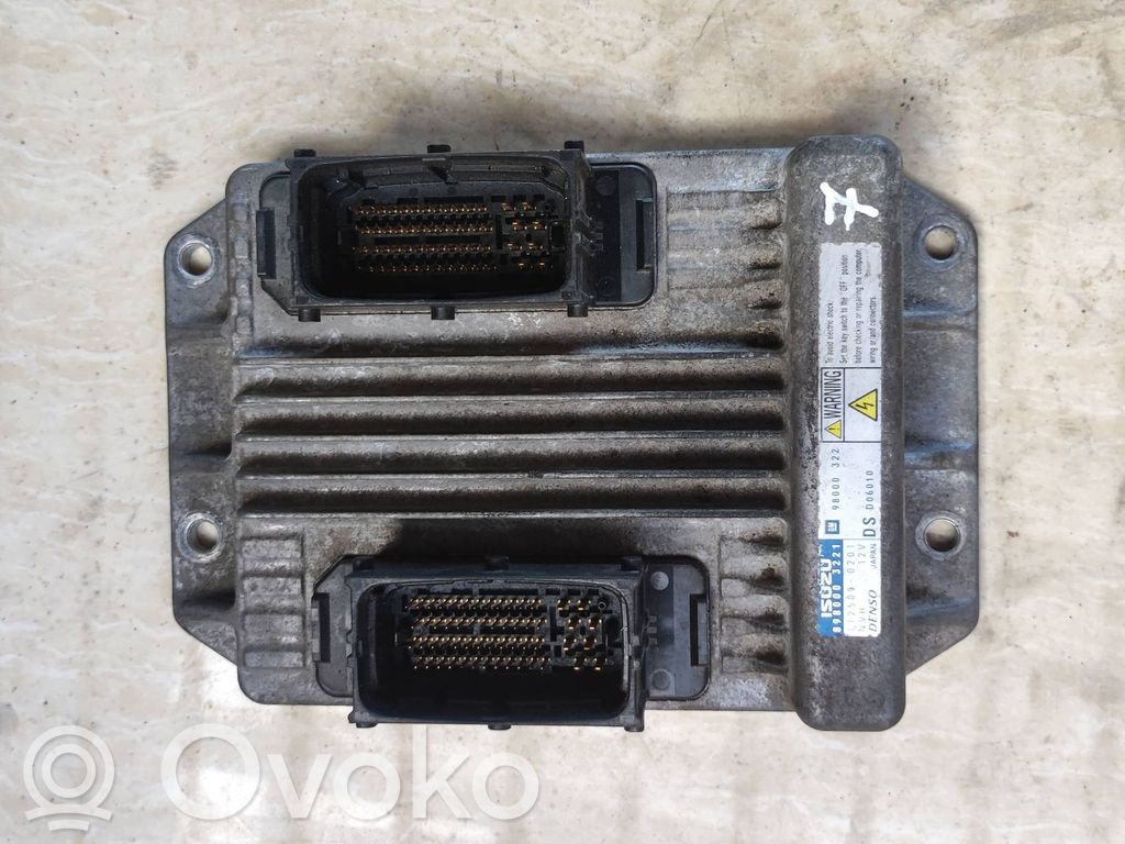 Opel Meriva A Engine control unit/module 