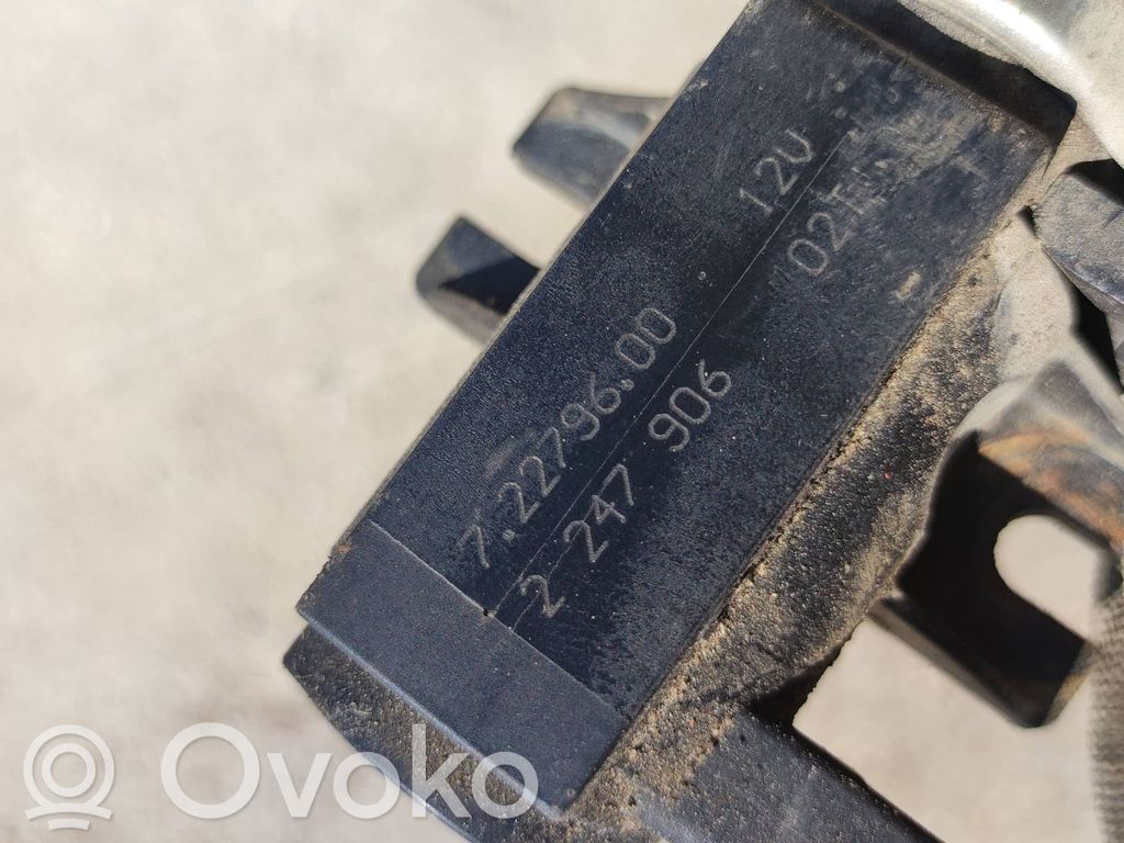 Électrovanne turbo   2247906,2227966