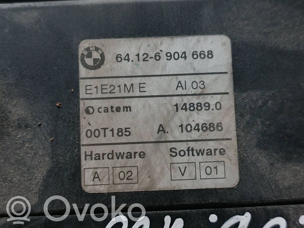 Engine coolant pipe/hose   64126904668,E1E21ME,00T185