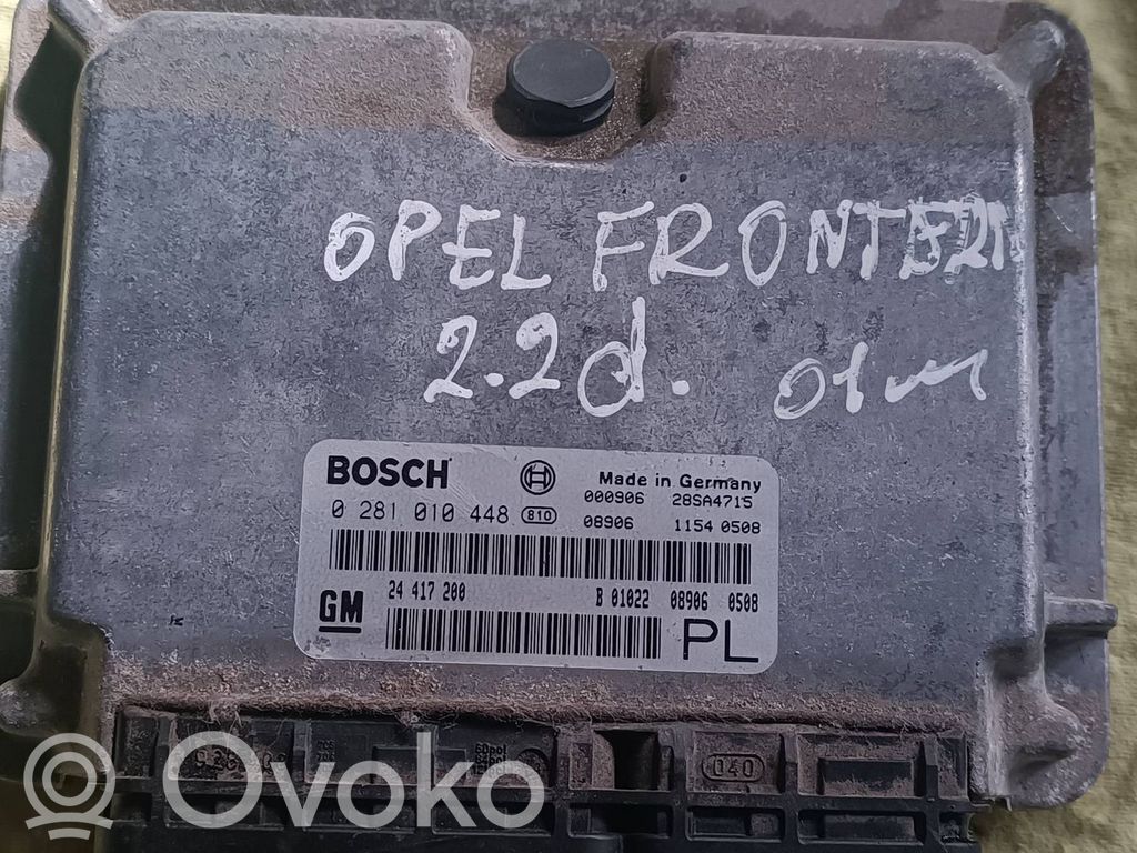Opel Frontera B Engine control unit/module 