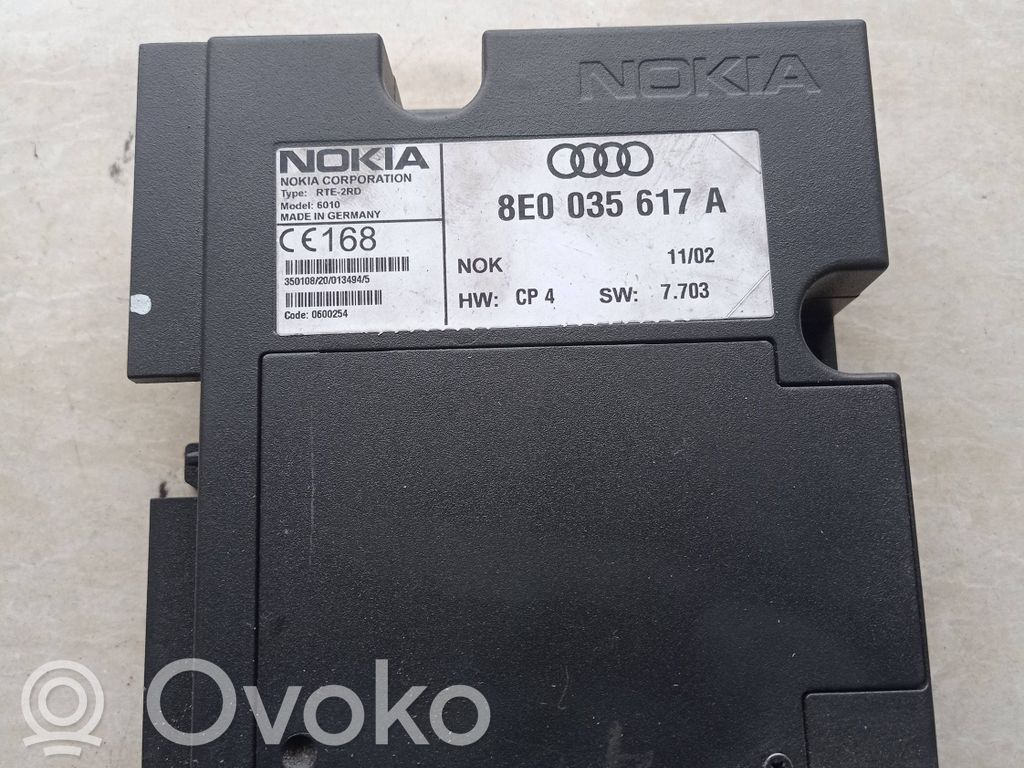 Audi A4 S4 B6 8E 8H Autres unités de commande / modules 