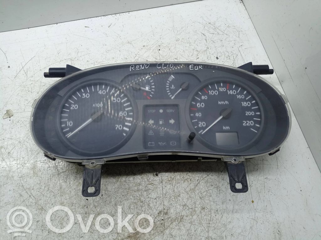 Renault Clio II Speedometer (instrument cluster) 