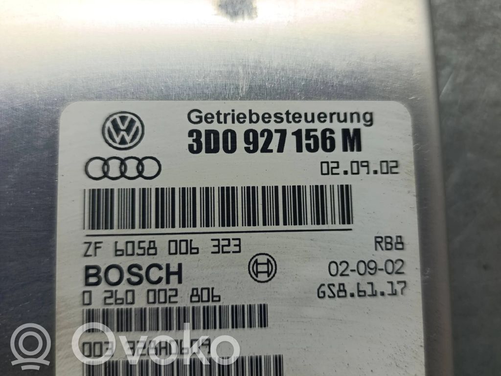 Gearbox control unit/module   3D0927156M