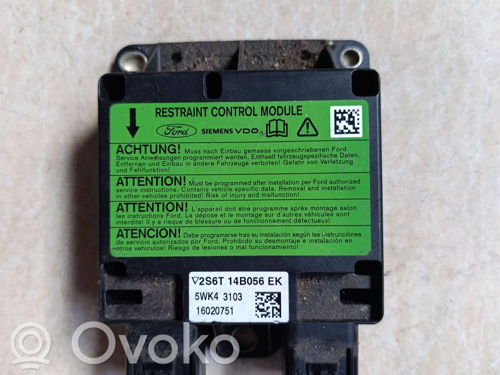 Ford Fiesta Airbag control unit/module 