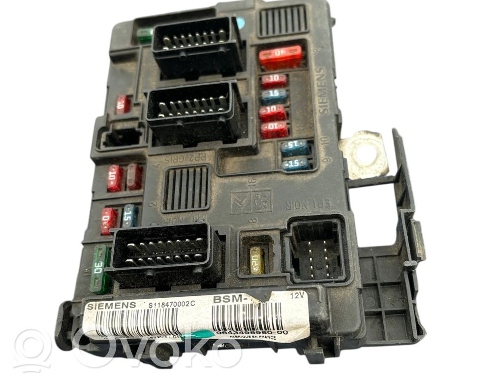 Citroen C3 Fuse module 