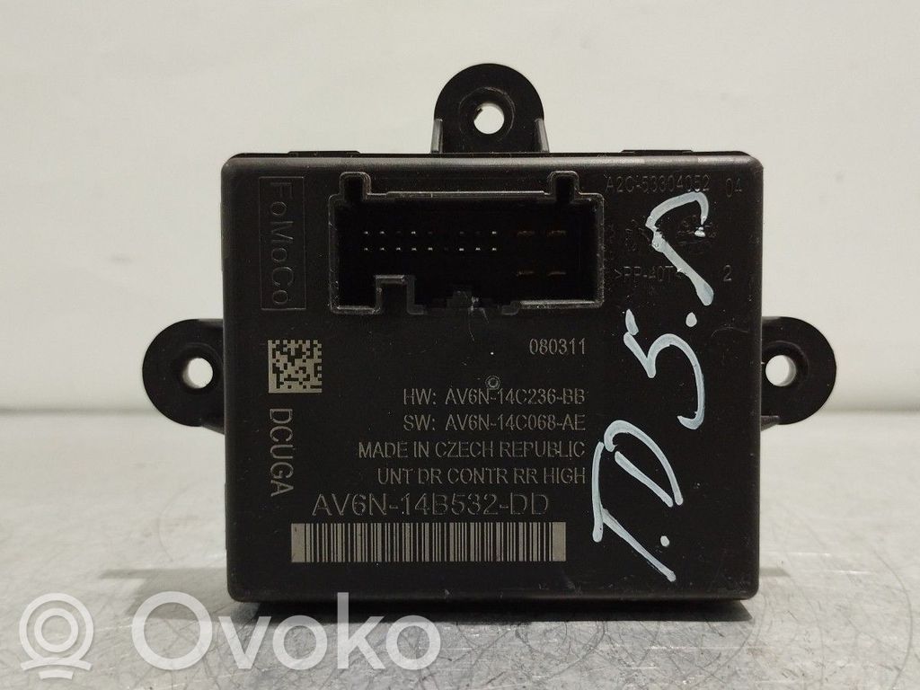 Asa reguladora de la puerta trasera   AV6N14B532DD