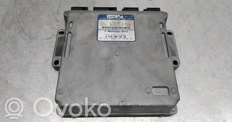 Engine control unit/module   A0195459432,ED0013,LUCAS