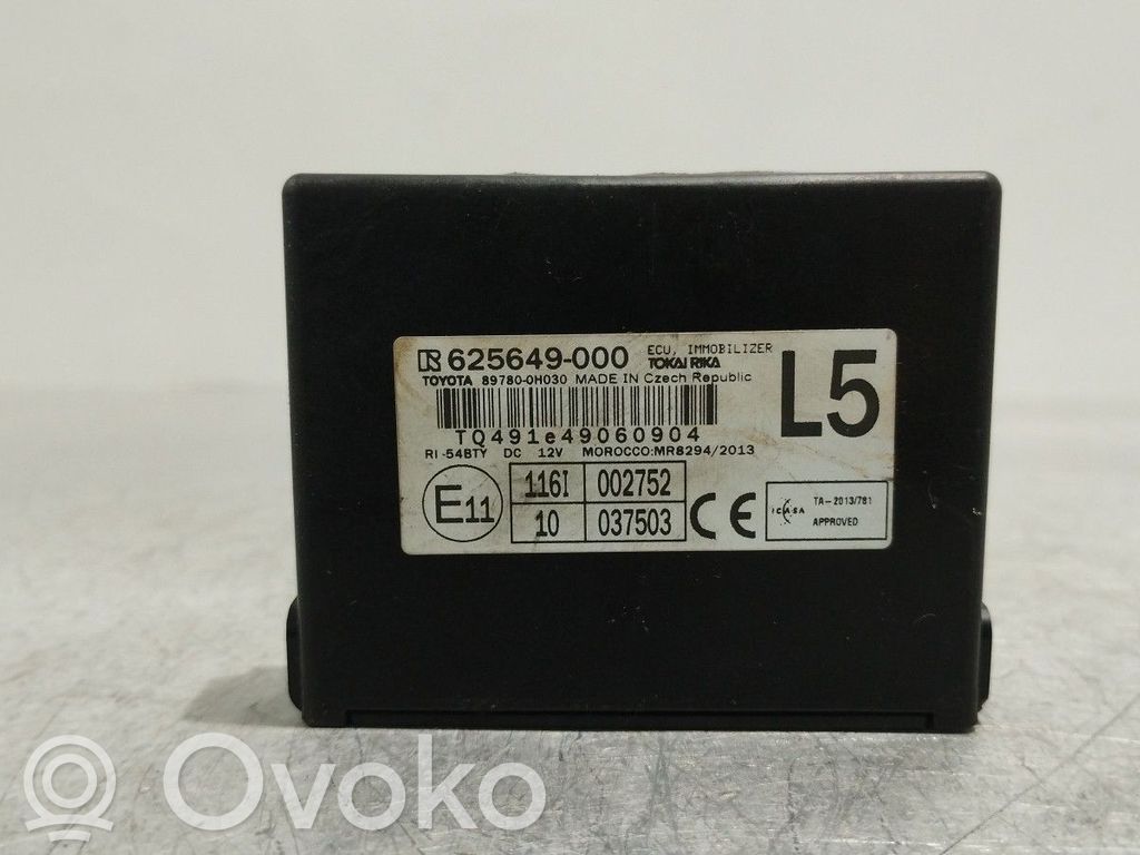 Módulo de control de arranque/parada   897800H030,625649000