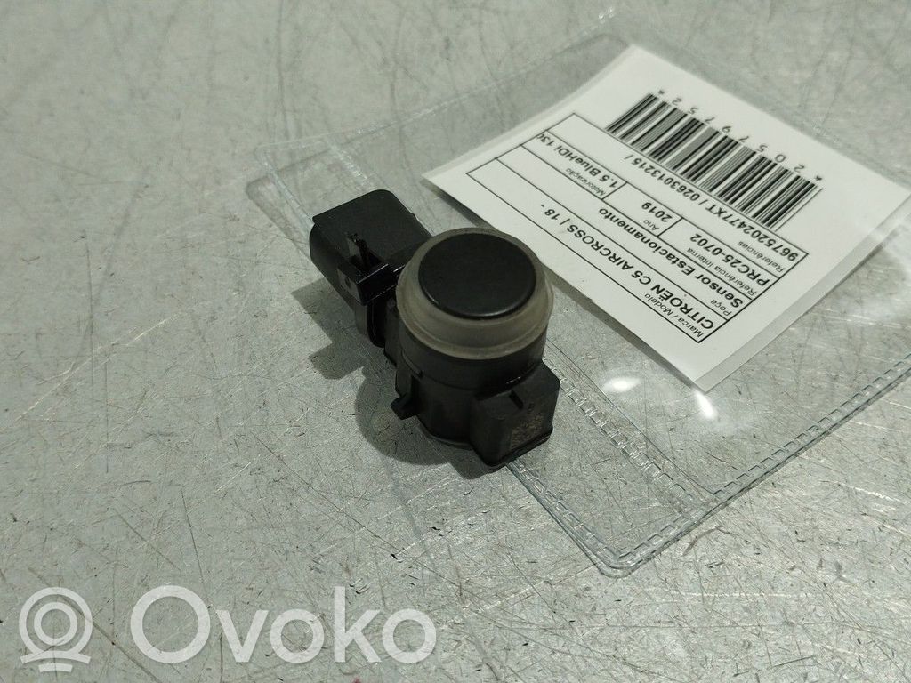 Sensor de aparcamiento PDC   9675202477XT,0263013215