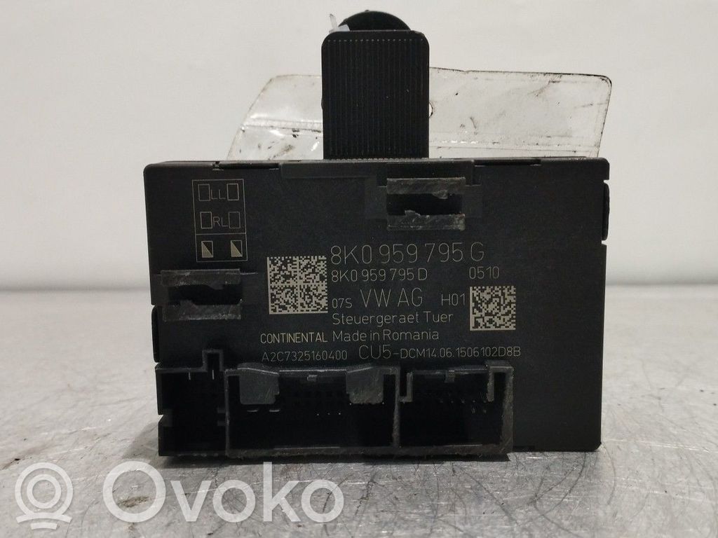 Asa reguladora de la puerta trasera   8K0959795G,8K0959795D