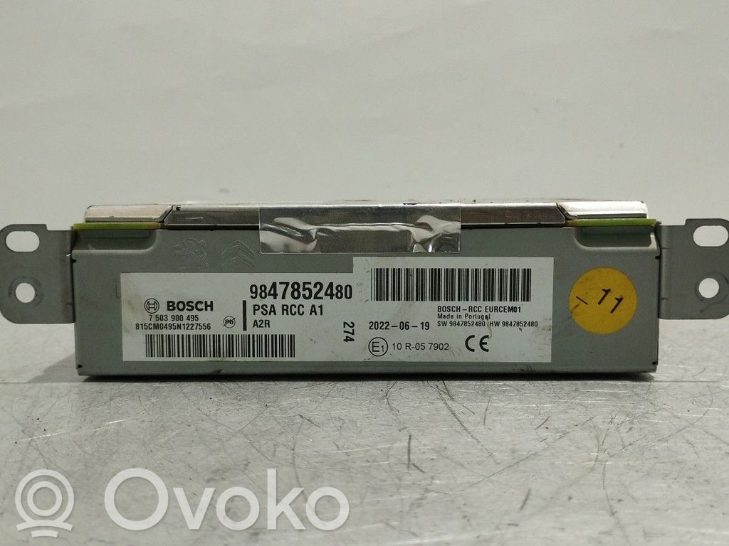 Radio / CD-Player / DVD-Player / Navigation   9847852480,7503900495