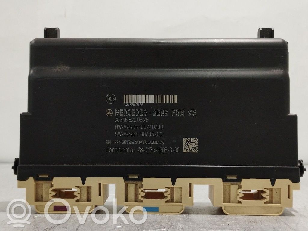 Module de commande de siège   A2468200526,2841351506300