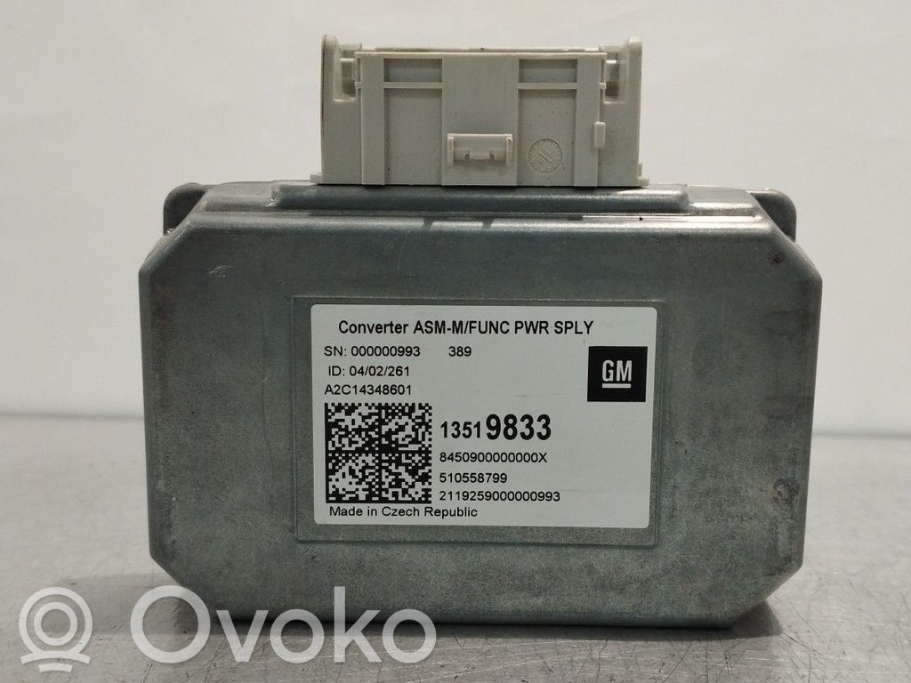 Opel Astra K Sterownik / Moduł ECU 