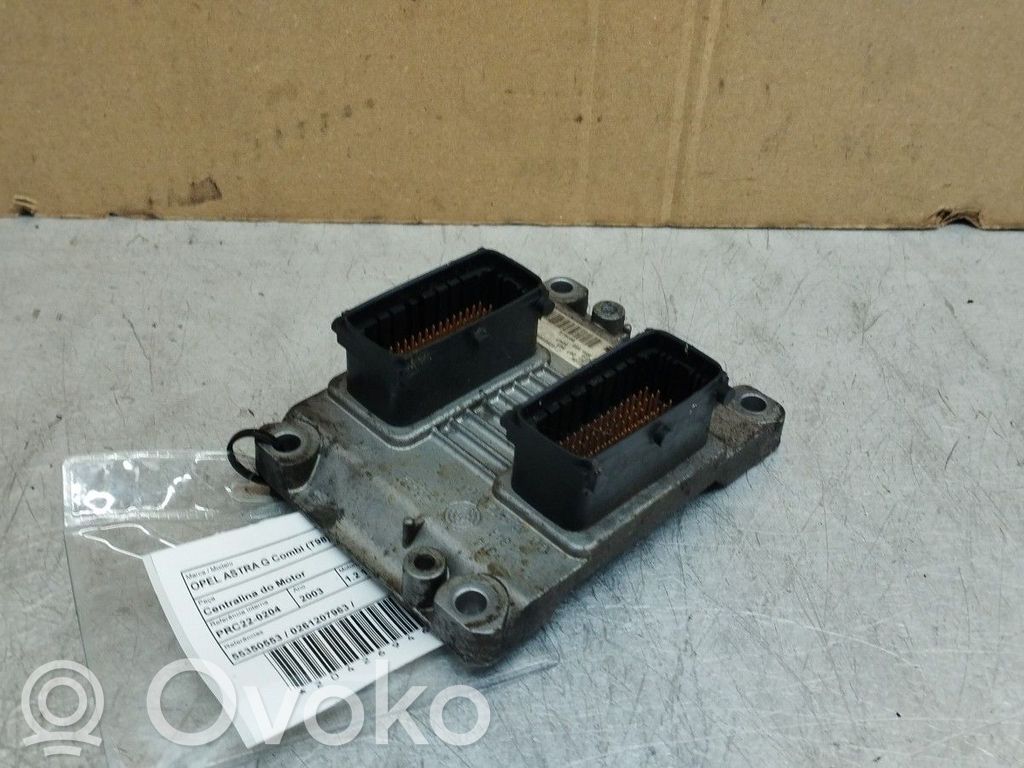 Opel Astra G Engine control unit/module 