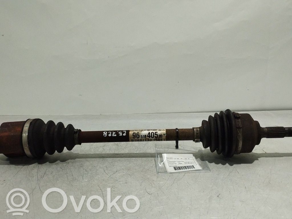 Eje de transmisión delantero   9651040580