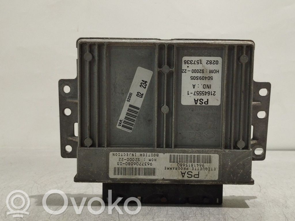 Engine control unit/module   9641815680,9637706080