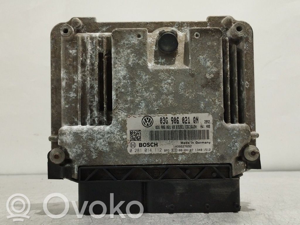 Skoda Superb B6 (3T) Engine control unit/module 