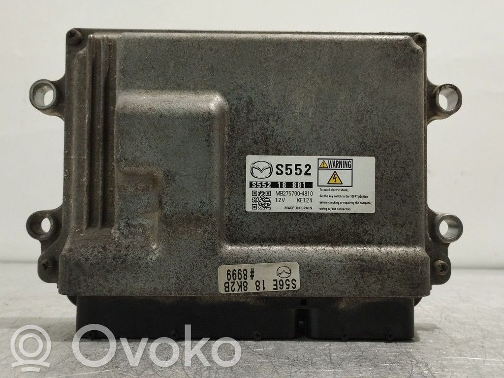 Mazda CX-3 Engine control unit/module 