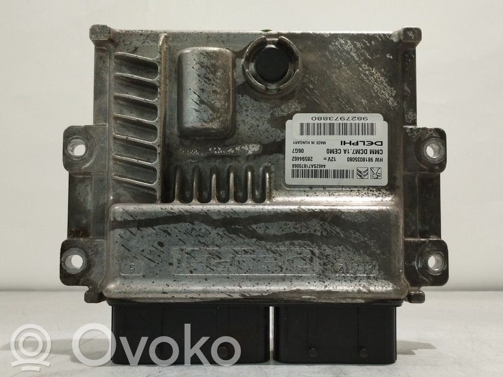 Engine control unit/module   9827973880,28594462,9818035080,DCM71A