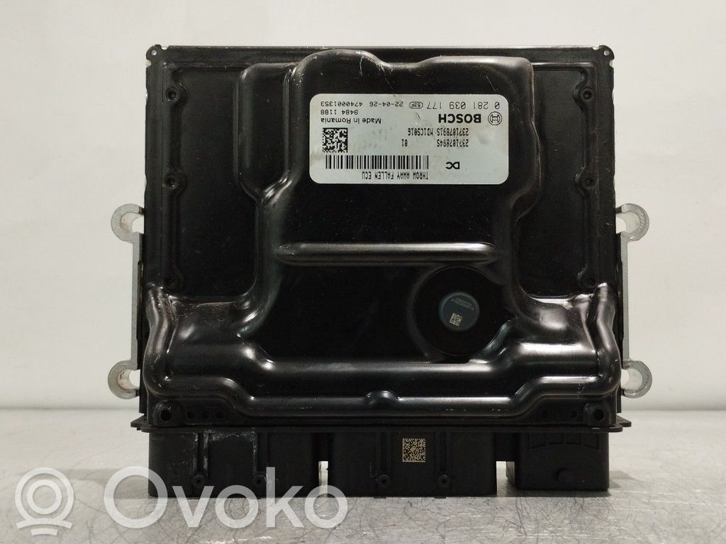 Engine control unit/module   237107894S,0281039177,237107891S,MD1CS016