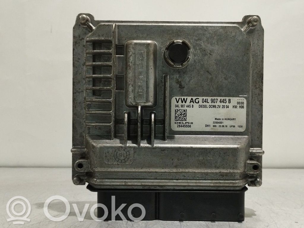 Engine control unit/module   04L907445B,28445556,DCM62V